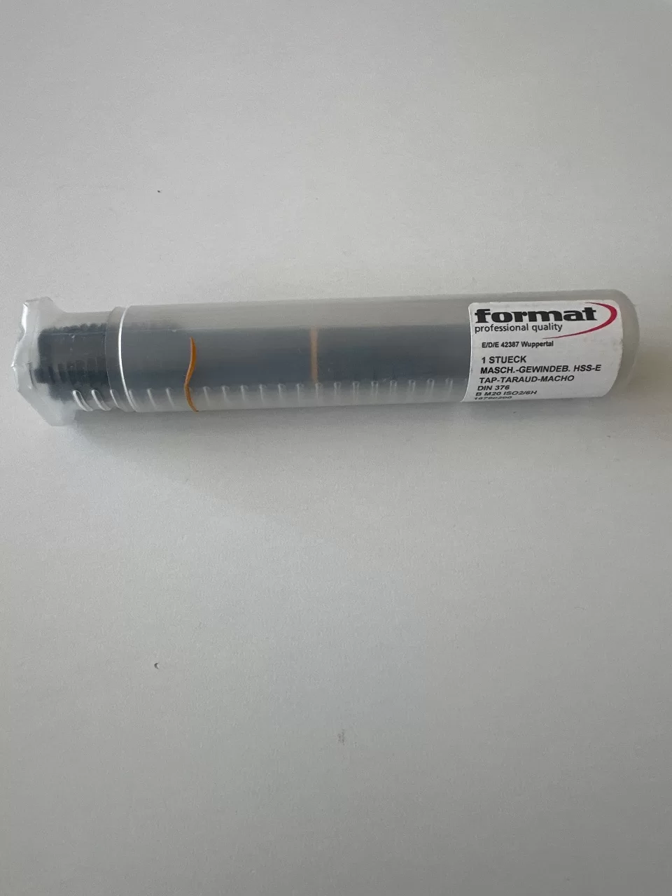M20 HSS-E DIN376 DÜZ MAKİNA KILAVUZU FORMAT